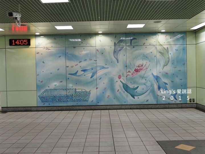 【台北景點】遇見幾米之隨逛南港捷運站