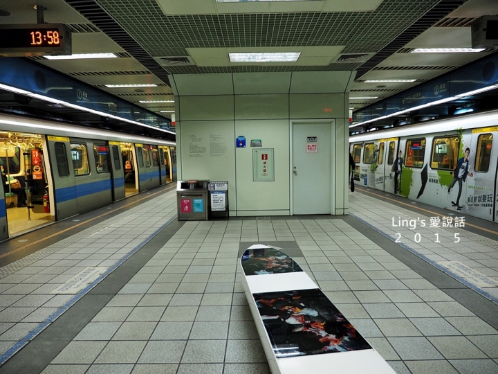 【台北景點】遇見幾米之隨逛南港捷運站