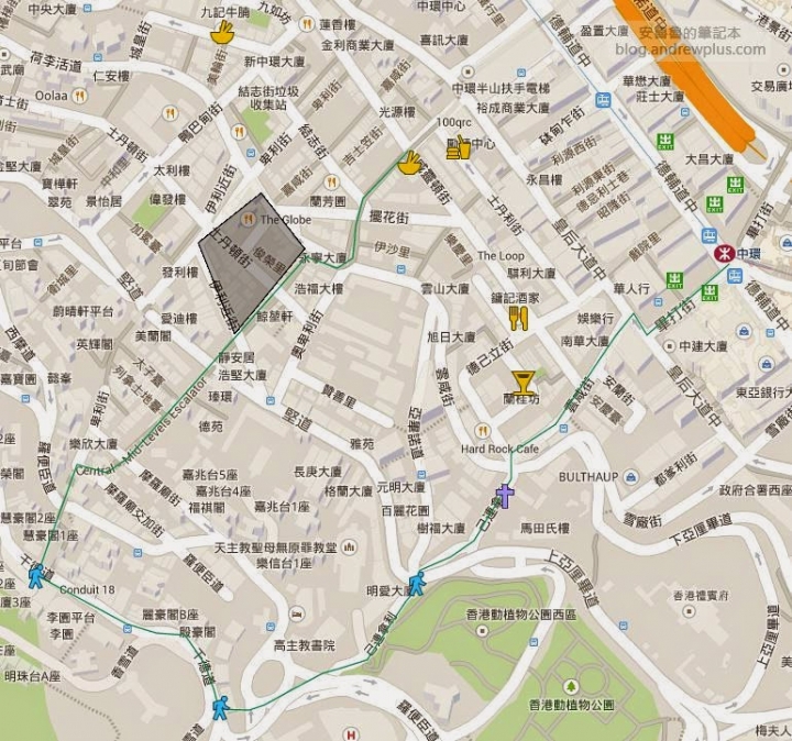 中環至半山自動扶梯 - 吃飽飯來去散散步,一小時走完攻略@香港中環