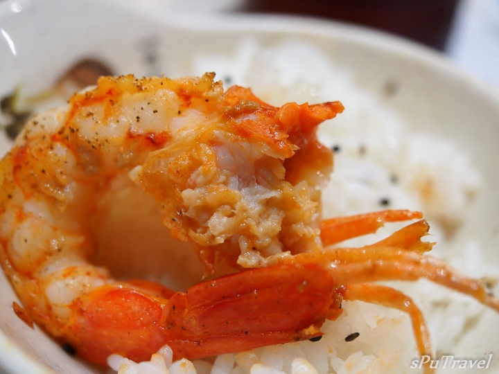 [食記] sPu@ 宜蘭市 因為它，讓我愛上鐵板燒─當代鐵板燒..極品天使紅蝦、初戀滋味草莓雞腿排