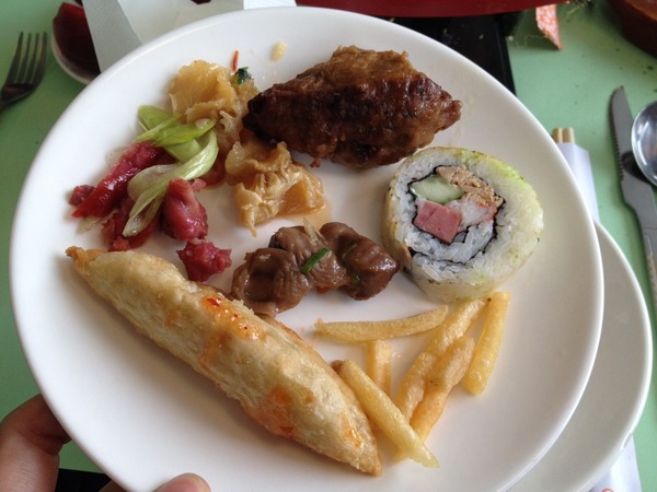 上好海港城-探路急先鋒~複合式迷你型buffet，難以言喻~有雷慎入!