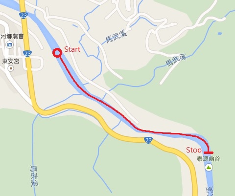 [台東冒險] 在泰源幽谷不是只有猴子!! 溯溪探險發現更多的美