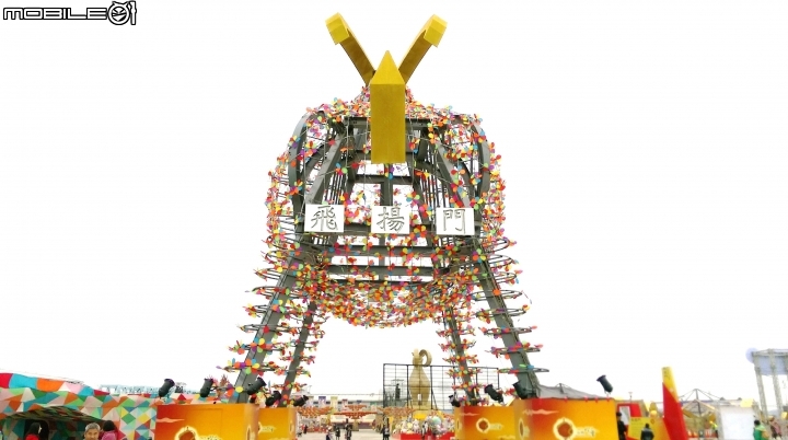 台中烏日燈區白天散步遊