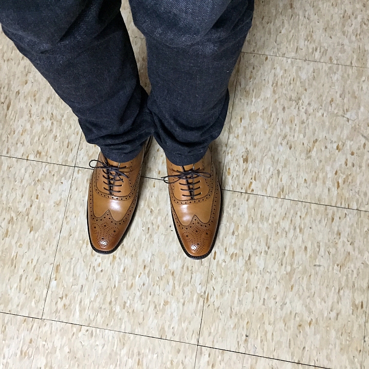［開箱］Loake1880 Buckingham Tan