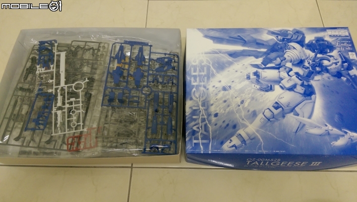 ＭＧ托爾吉斯３＆ＭＧＺ鋼彈３號機Ｂ～簡單開箱！