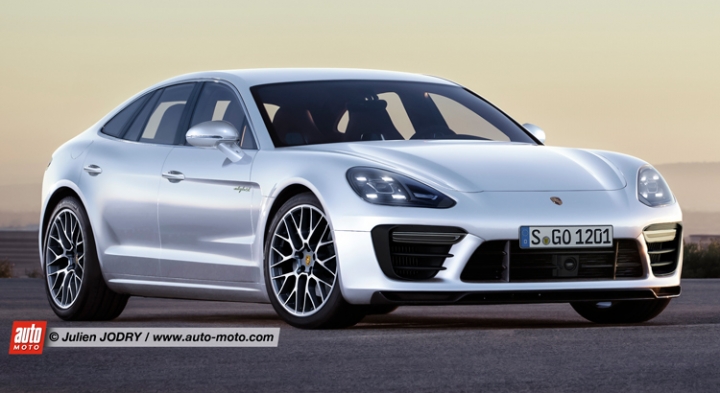 全新 Panamera 間諜照 與 想像圖