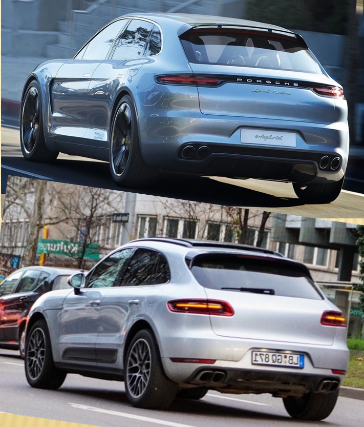全新 Panamera 間諜照 與 想像圖