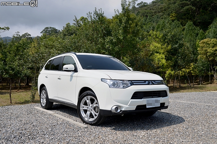 初次宜蘭行的Mitsubishi Outlander白帥帥開箱