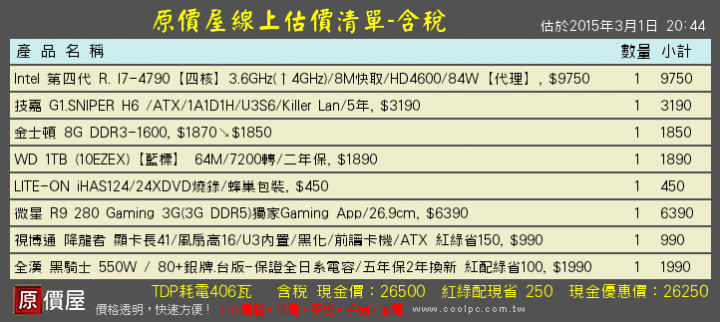 請問一下我這樣配OK嗎?