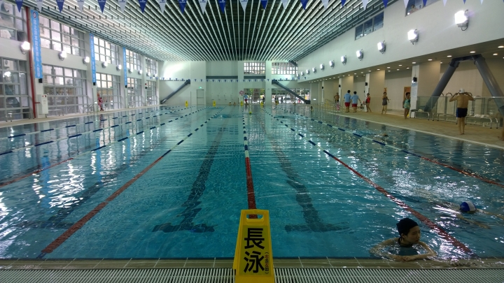 新北市板橋區國民運動中心試營運體驗