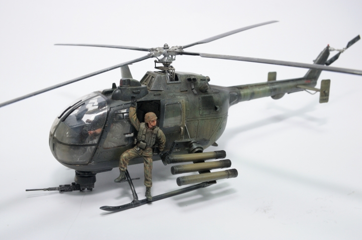 [場景作品分享]  BO-105/PAH-1 ;   Merkava IV