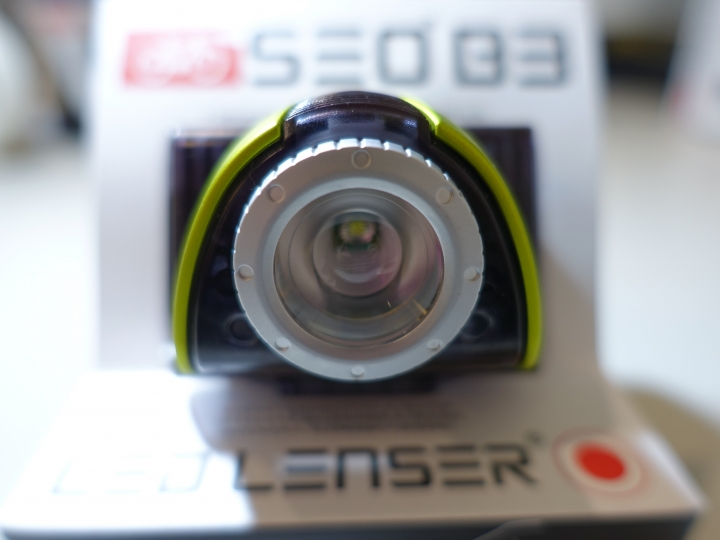 [開箱]德國LED LENSER SEO B3 自行車燈/頭燈 兩用