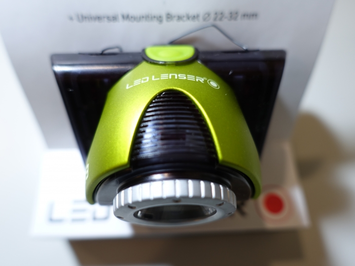 [開箱]德國LED LENSER SEO B3 自行車燈/頭燈 兩用