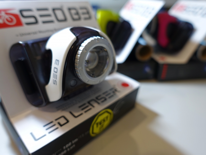 [開箱]德國LED LENSER SEO B3 自行車燈/頭燈 兩用