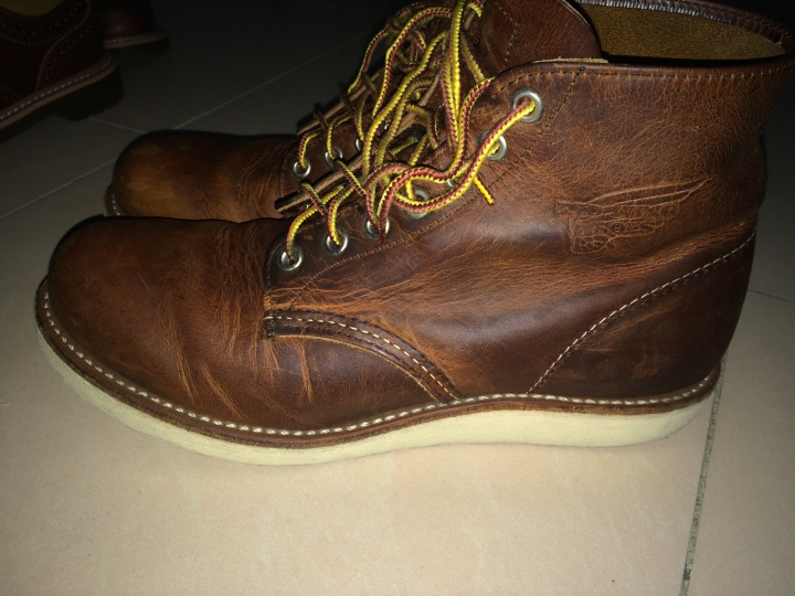 Red wing 9111 乾燥問題