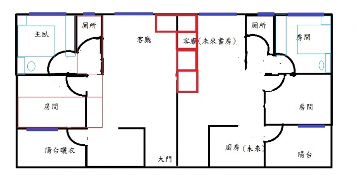 二屋合併一屋的問題