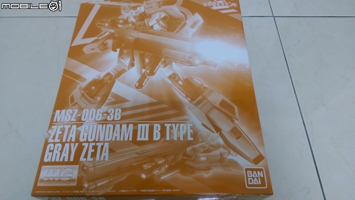 ＭＧ托爾吉斯３＆ＭＧＺ鋼彈３號機Ｂ～簡單開箱！
