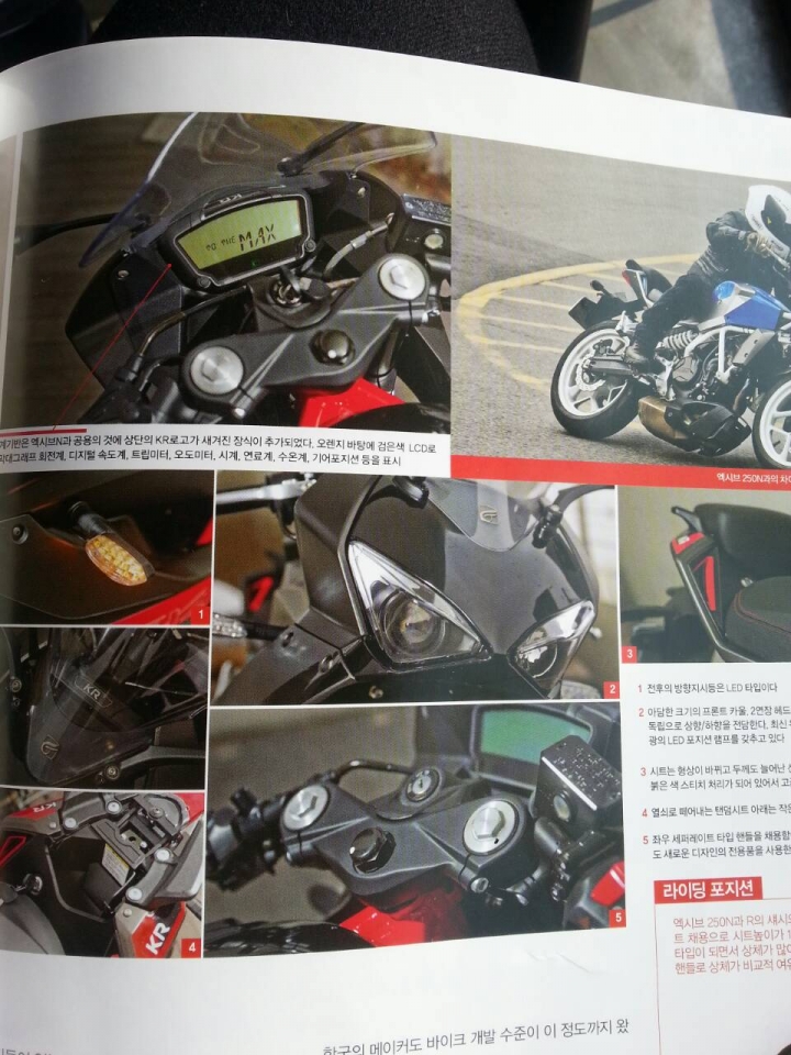 分享   韓國 EXIV 250R