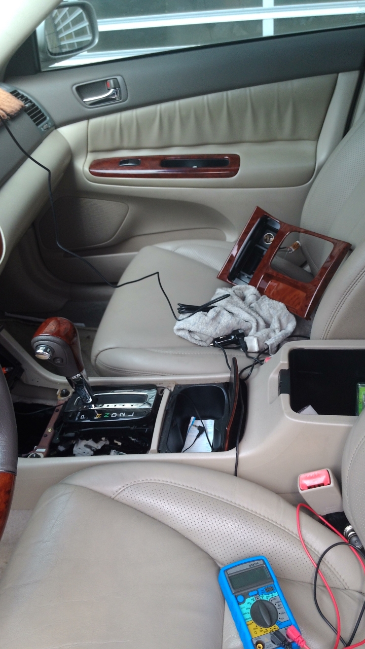 TOYOTA 03'CAMRY 安裝DOD LS460W DIY 實錄