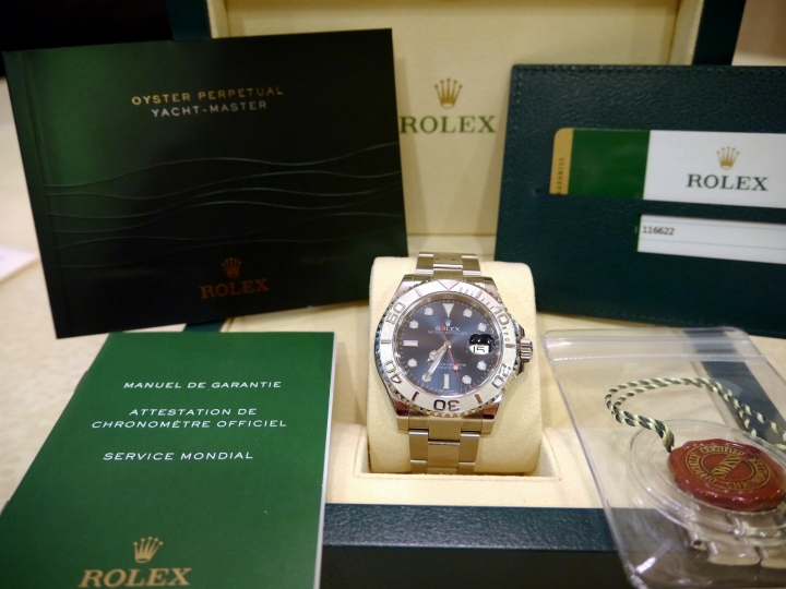 [分享] Rolex 116622 藍遊艇