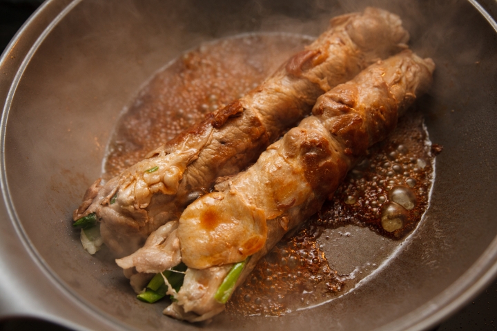 (超簡單) 和風蔥肉捲