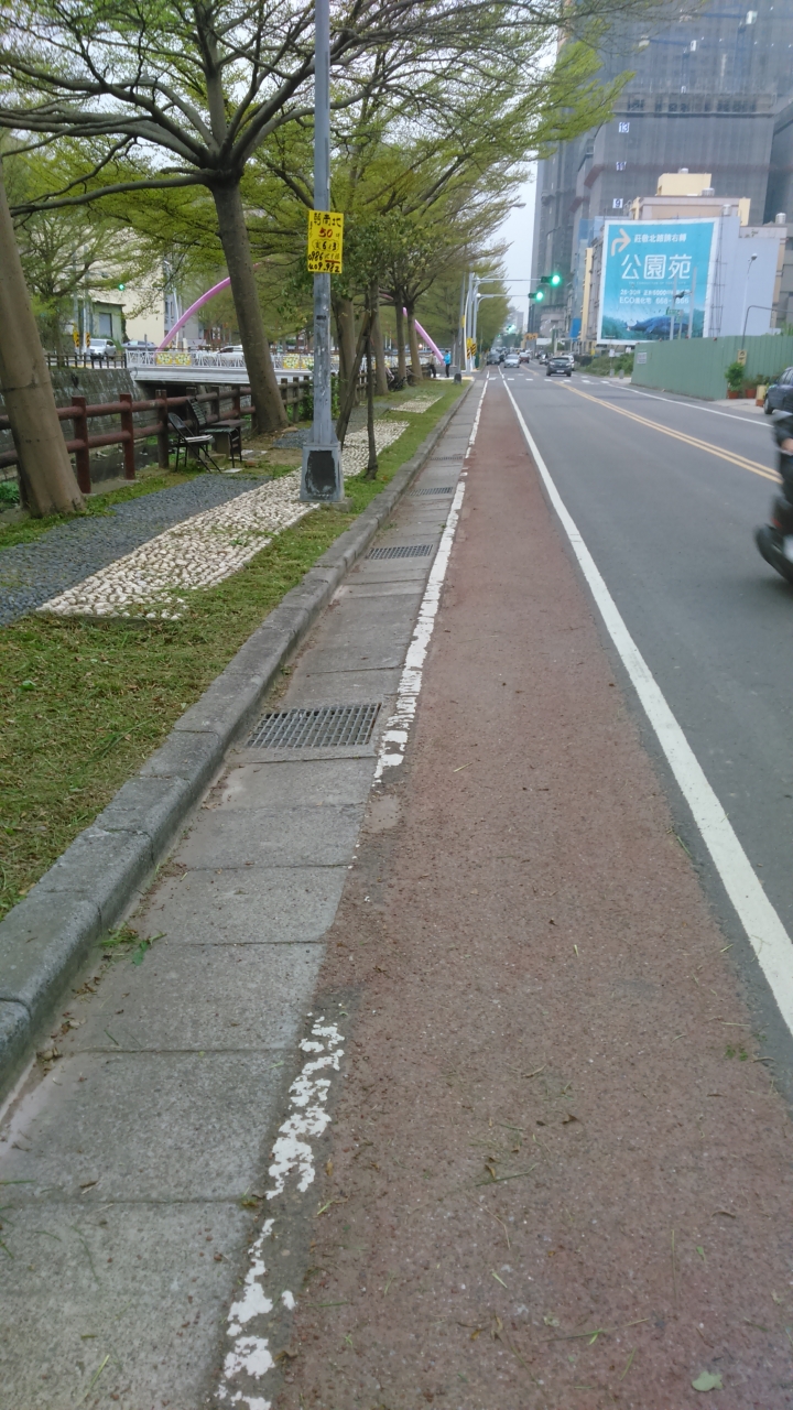 竹北豆子埔溪(自強北路至莊敬北路段)腳踏車道工程