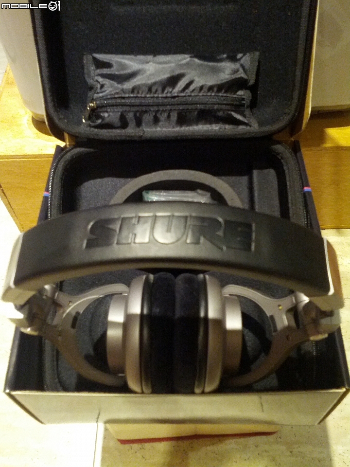 ［分享第一支耳罩 開箱唷 ］Shure SRH940
