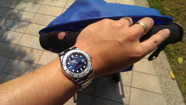 [分享] Rolex 116622 藍遊艇