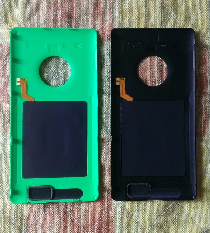 lumia830黑色框+綠色背殼