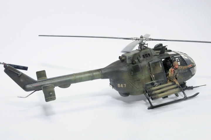 [場景作品分享]  BO-105/PAH-1 ;   Merkava IV