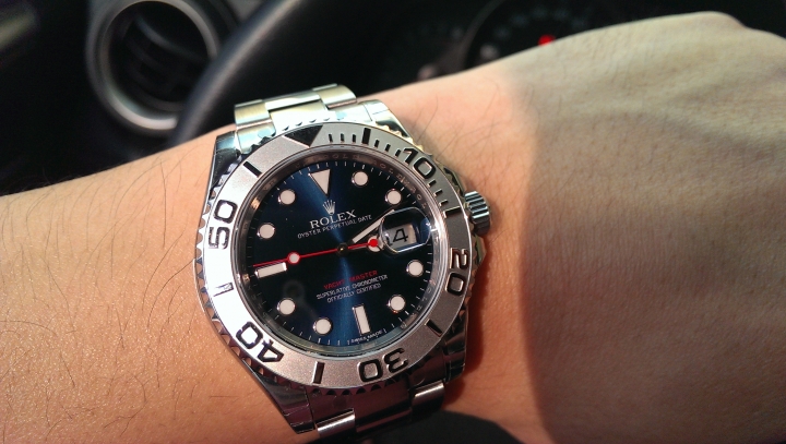 [分享] Rolex 116622 藍遊艇