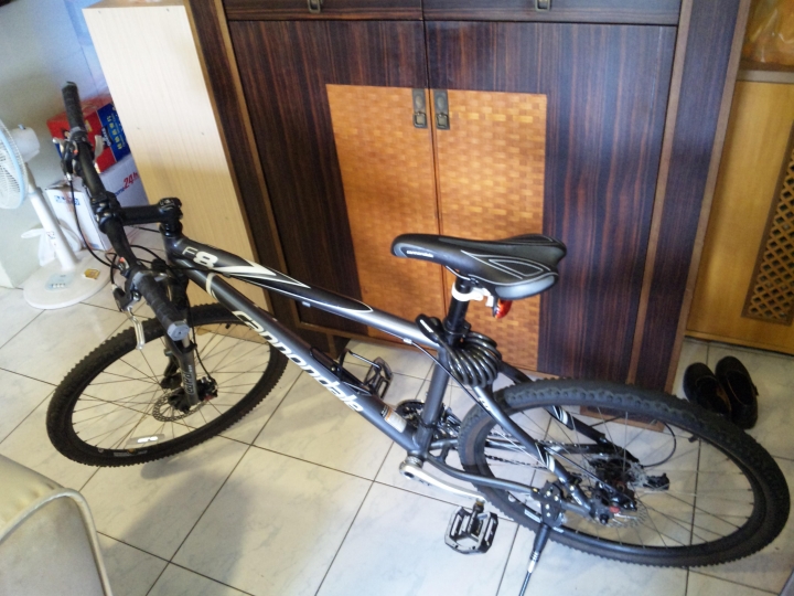 分享我的Cannondale F8 登山車 改裝成XT