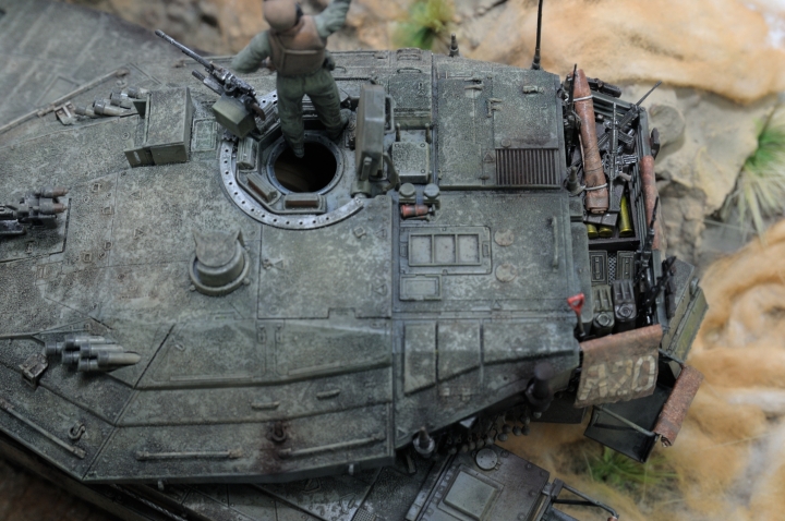 [場景作品分享]  BO-105/PAH-1 ;   Merkava IV
