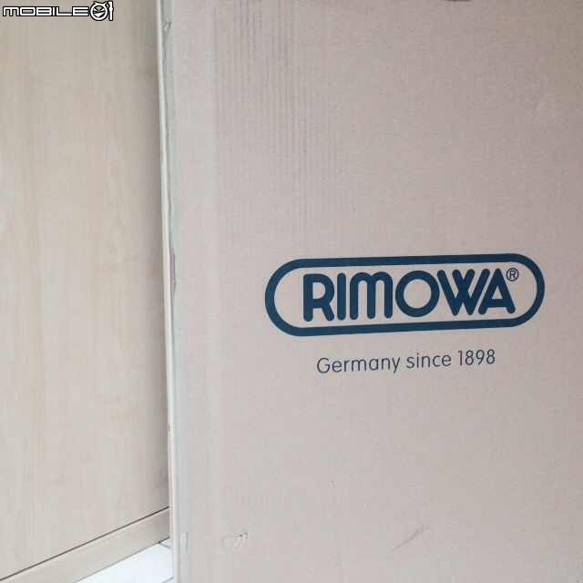 [開箱] RIMOWA 普魯士藍Topas