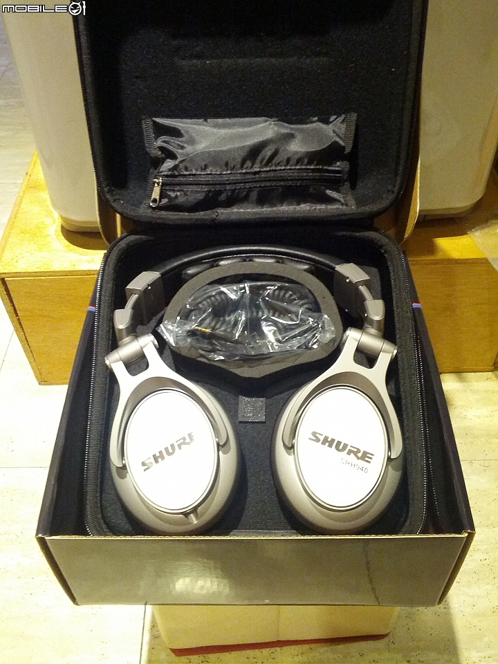 ［分享第一支耳罩 開箱唷 ］Shure SRH940