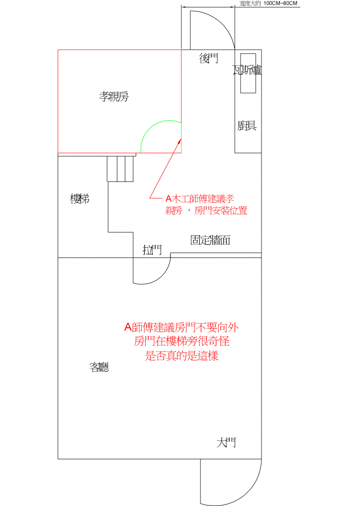 透天孝親房裝潢