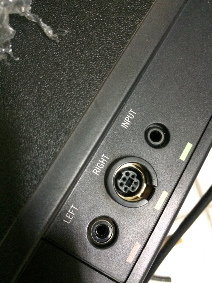 急!!求救!! ATP3喇叭 DIN 7 pin S端子問題 拜託了!!