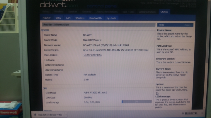 d-link dir-605 刷 dd-wrt dir-615