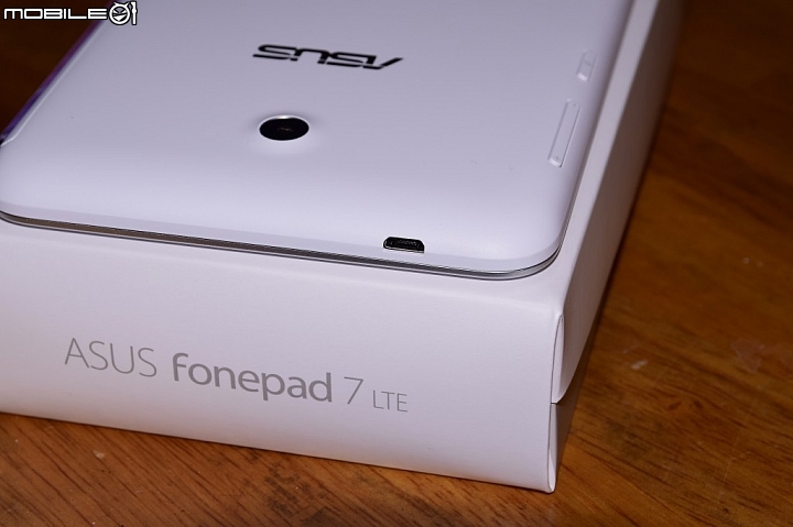 [開箱]連假尾聲入手的7吋LTE通話平板 ASUS Fonepad FE375CL魅力白
