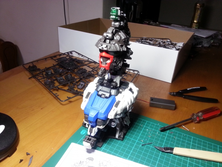[簡易開箱]MAGNIFIER RX-78 GB04G 1/20 胸像