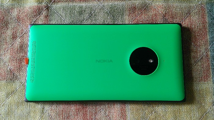 lumia830黑色框+綠色背殼