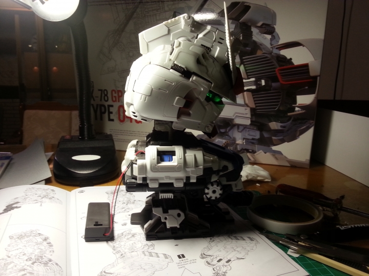 [簡易開箱]MAGNIFIER RX-78 GB04G 1/20 胸像