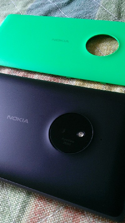 lumia830黑色框+綠色背殼