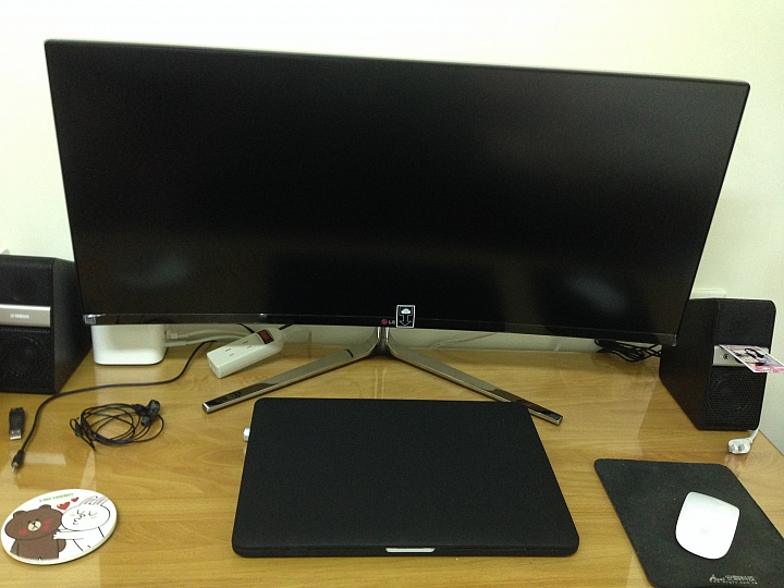 [開箱]LG 34UC97 無法置信的廣～～～