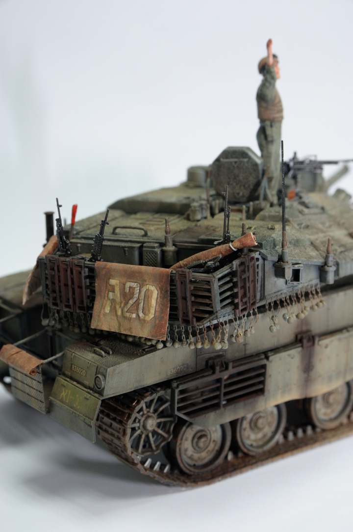 [場景作品分享]  BO-105/PAH-1 ;   Merkava IV