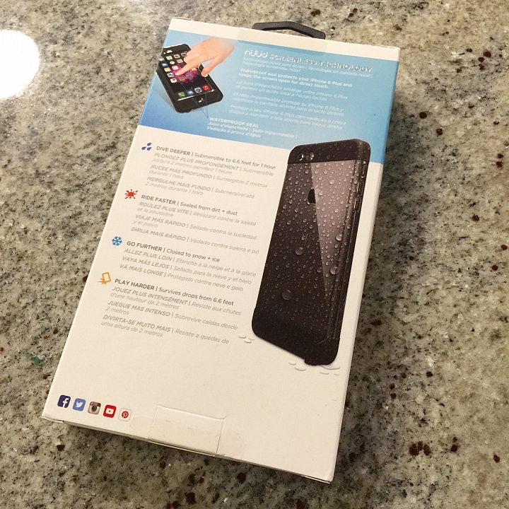 Lifeproof NÜÜD case for iPhone 6 plus