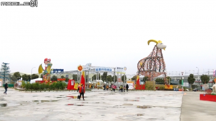 台中烏日燈區白天散步遊