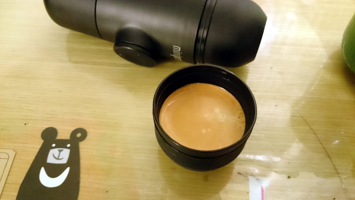 WACACO minipresso 實際操作影片