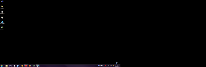 正版WIN7   黑掉了