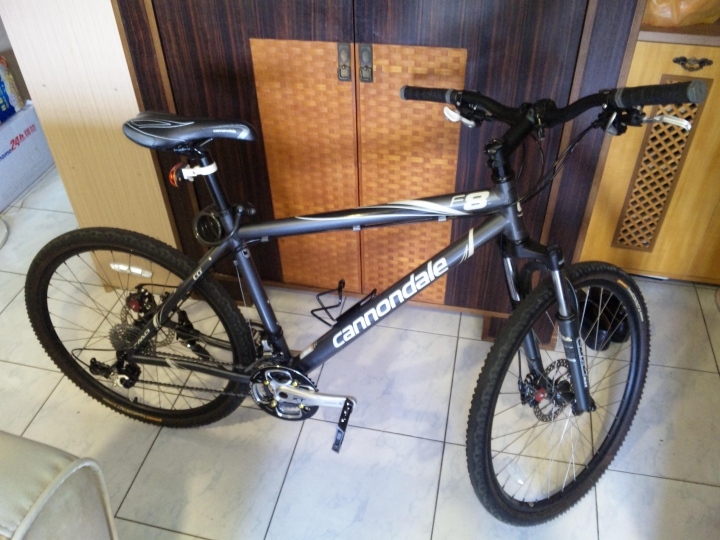 分享我的Cannondale F8 登山車 改裝成XT